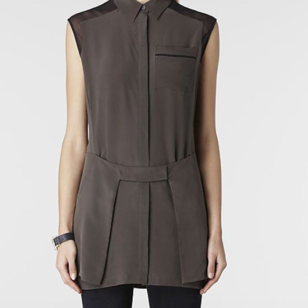 ALL Saints Danica Silk Tunic